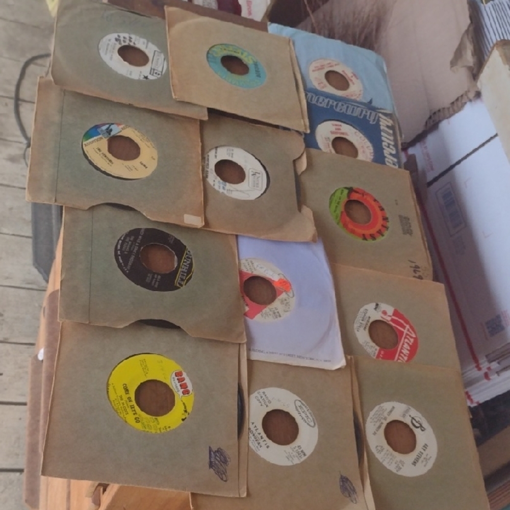 Vintage 60's Vinyl 33&1/2 Record Collection with Original Sleeves